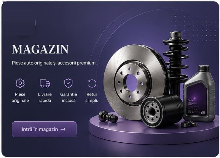 Magazin — tot ce ai nevoie pentru mașina ta